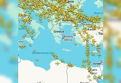 Yunanistan hava sahası kapandı; 3 uçak İstanbul’a indi