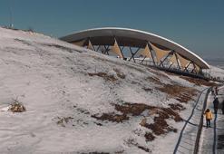Göbeklitepe'de kar yağışı sonrası manzara dronla görüntülendi