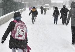 Van'ın Çatak ilçesinde eğitime kar engeli