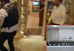 Eyüpsultan’da restorana operasyon; valizde değeri 7,5 milyon lira olan 50 silah bulundu