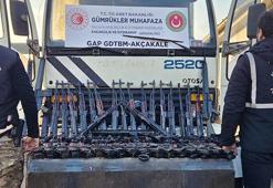 Şanlıurfa’da gümrük kapısında 52 uzun namlulu silah ele geçirildi