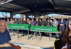 Otoyol köprüsünden uçan araçta ölen kayınpeder ile gelin toprağa verildi