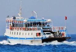Bodrum'da feribot seferlerine fırtına engeli