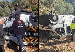 Hatay’da öğrenci servis minibüsü şarampole yuvarlandı: 6 yaralı