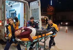 Tartıştığı kayınbiraderini bacağından vurdu