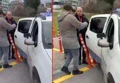 Avcılar'da ehliyet sınavından 7'nci kez kalan genç duruma tepki gösterdi