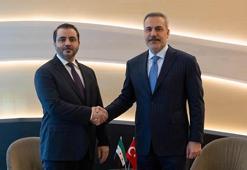 Dışişleri Bakanı Fidan, Suriyeli mevkidaşı Şeybani ile görüştü