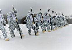 MSB'den 'derin karda muharebe eğitimi' paylaşımı