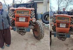 Traktörünün plakası başına dert oldu; sürekli ceza tebligatı geliyor