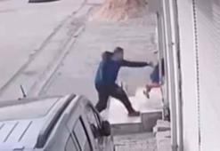 Sokakta kadın ve çocukları darbeden şüpheli tutuklandı