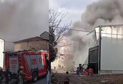 Esenyurt'ta depoda çıkan yangın söndürüldü