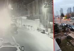 Kamyonla 3 araca çarpıp kaçtı; o anlar kamerada