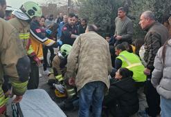 TIR'la çarpışan minibüs devrildi: 14 yaralı