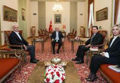 TBMM Başkanı Kurtulmuş, Bingöl ve Özer'i kabul etti