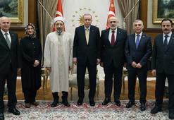 Cumhurbaşkanı Erdoğan, Diyanet İşleri Başkanı Arpaguş'u kabul etti