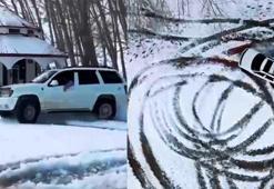 Cami avlusunda drift yapan sürücüye 58 bin TL ceza