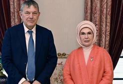Emine Erdoğan, UNRWA Genel Komiseri Lazzarini ile görüştü