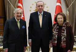 Cumhurbaşkanı Erdoğan, iş insanları Koç ve Arsel'i kabul etti