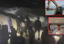 Otelin iskelesinde onarım yapan işçiler, fırtınada denize savruldu: 1 ölü, 2 yaralı