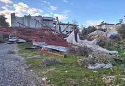Hortumun neden olduğu zarar, gün ağardığında ortaya çıktı