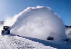Tunceli'de 123 köy yolu kardan ulaşıma kapandı