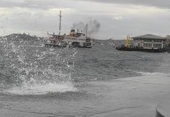 İstanbul’da lodos etkili oluyor