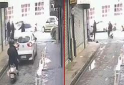 İnternet sitesi sahibinin tabancayla vurulma anı kamerada