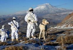 Mehmetçik, zorlu kış koşullarında hudut güvenliği için görevde