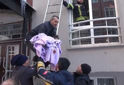 Evden ‘bebek ağlama sesi’ geldi, herkes seferber oldu