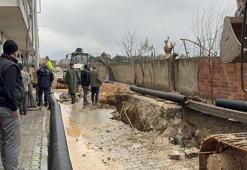 Onarım çalışması sırasında yolda yeni göçük; 1 yaralı