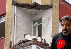 Bahçelievler'de çöken balkona ilişkin konuşan görgü tanığı: Balyozla balkonun demirini kırdılar