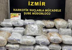 Otomobilden 65 kilo skunk çıktı; 1 tutuklama