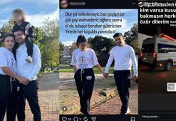 Boşanma aşamasındaki eşini vurmadan önce sanal medyadan mesaj paylaşmış