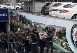'Casperlar' suç örgütüne operasyonda gözaltına alınanlar adliyeye sevk edildi
