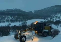 Bingöl’de kar nedeniyle 192 köy yolu ulaşıma kapandı