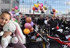 Balonlar Beyza için gökyüzüne uçtu