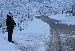 Zonguldak kar altında; 133 köy yolu kapalı