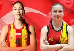 Göztepe filesinde milli sevinç