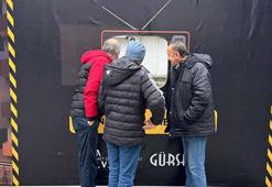 Ordu’da şantiye alanına kurulan ‘izleme bölmesi’ ilgi görüyor