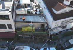 Baylan Pastanesi'nin kaçak bölümleri yıkıldı