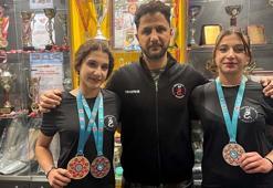 Şampiyon kız kardeşlerin hedefi dünya kupasında altın madalya