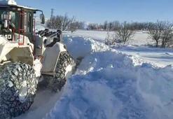 Malatya'da kardan kapanan 66 yerleşim yeri ulaşıma açıldı; acil hastalar sağlıkçılara ulaştırıldı