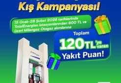 TotalEnergies İstasyonları’ndan Milangaz Otogaz alışverişine 120 TL yakıt puan