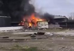 Şile’de işçi konteynerinde yangın: 1 ölü