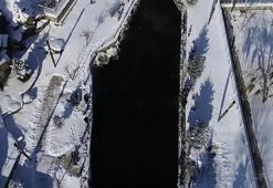 Erzurum'daki Balıklıgöl, eksi 30 derecede bile donmuyor