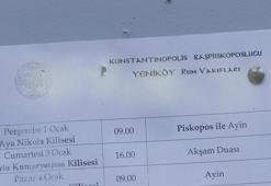 Ayin listesindeki 'Konstantinopolis' ifadesine tepki