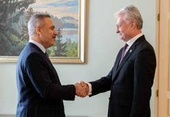 Dışişleri Bakanı Fidan, Litvanya Cumhurbaşkanı Nauseda tarafından kabul edildi