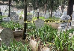 Mezarlıkta, poşette gömülü halde cenin bulundu