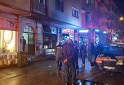 Bursa'da çay ocağında yangın