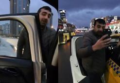 Ataşehir'de taksi şoförü aralarında engellilerin de bulunduğu aileyi araçtan indirdi